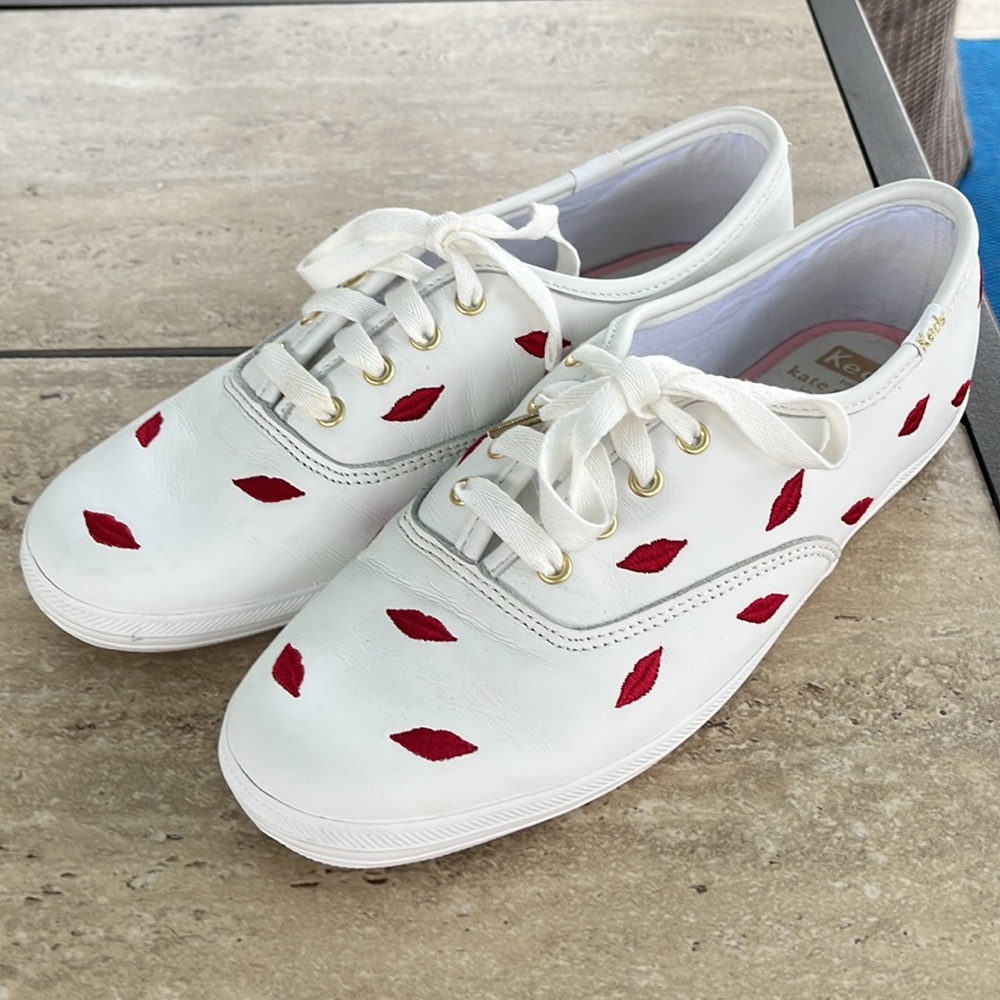 Keds x Kate Spade Lips Champion Sneakers 💋